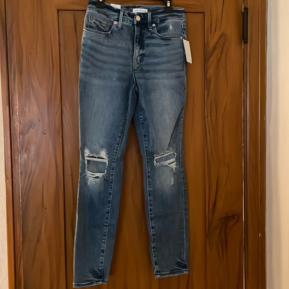 Good American - Goodlegs Crop Jeans